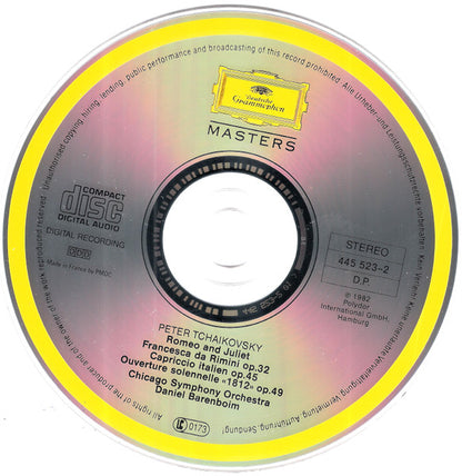 »1812« Overture • Capriccio Italien • Romeo & Juliet • Francesca Da Rimini | Near Mint (NM or M-) Near Mint (NM or M-) -CLASSICAL / USED *NEAR MINT*