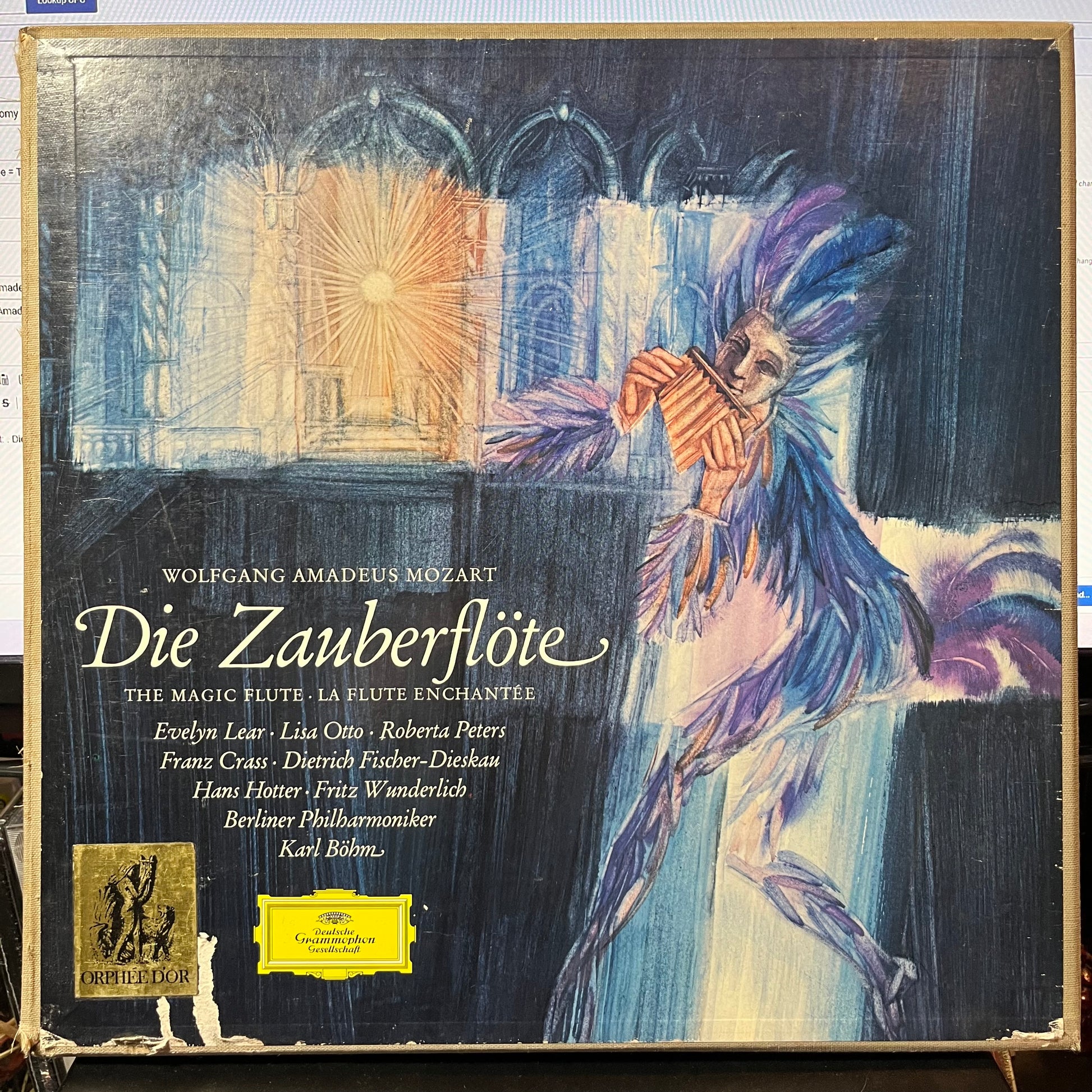 Die Zauberflöte = The Magic Flute = La Flute Enchantée (3xVINYL) | Near Mint (NM or M-) Very Good (VG) - CLASSICAL / USED *NEAR MINT*