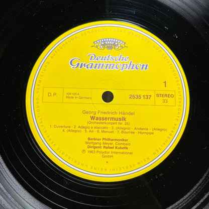 Wassermusik (VINYL) | Near Mint (NM) Excellent (EX) - CLASSICAL / USED *NEAR MINT*