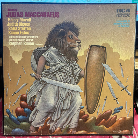 Georg Friedrich Händel - Judas Maccabaeus *BOX* | Near Mint (NM) Very Good Plus (VG+) - CLASSICAL / USED *NEAR MINT*