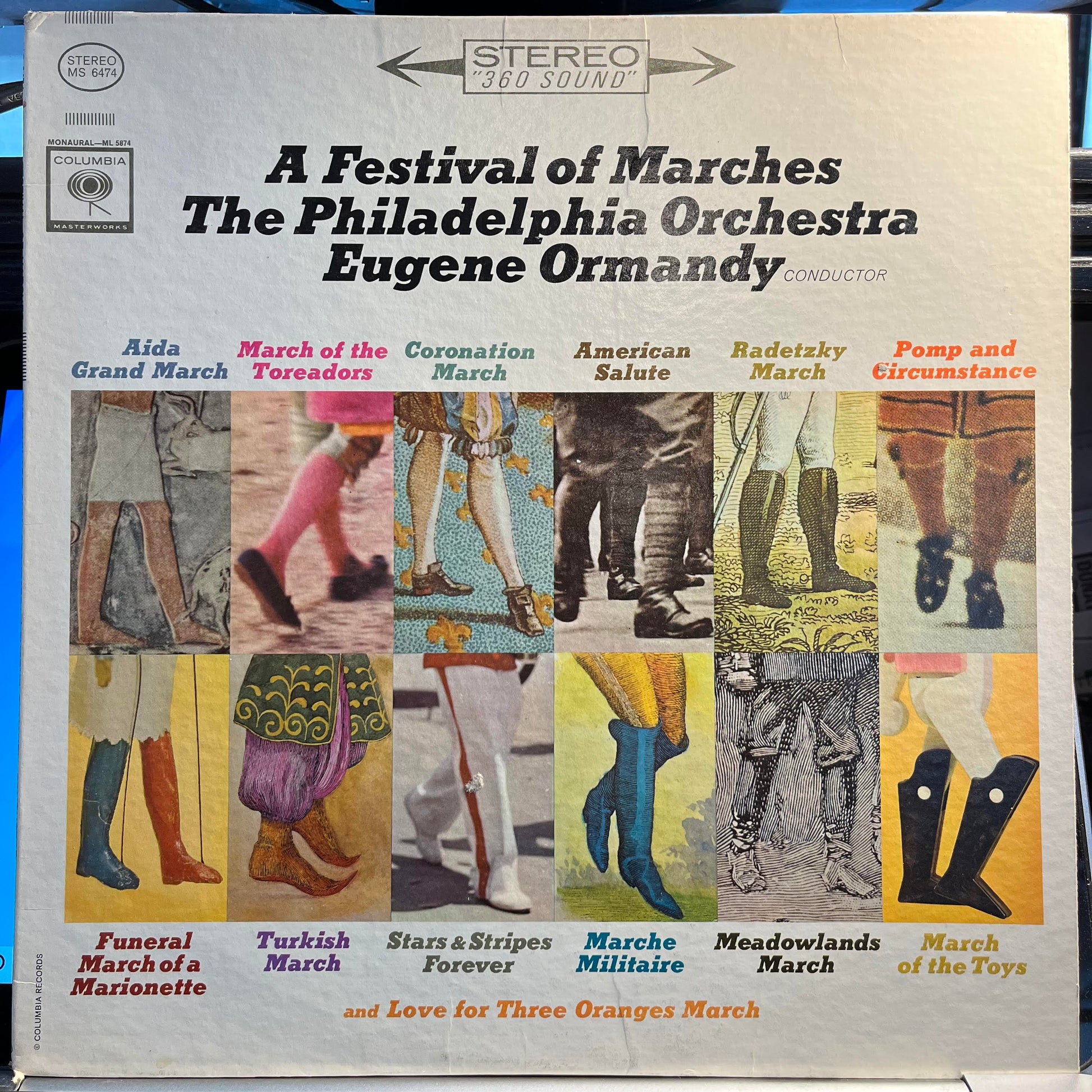The Philadelphia Orchestra - A Festival Of Marches *STEREO* | Near Mint (NM) Excellent (EX) - CLASSICAL / USED *NEAR MINT*