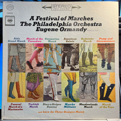 The Philadelphia Orchestra - A Festival Of Marches *STEREO* | Near Mint (NM) Excellent (EX) - CLASSICAL / USED *NEAR MINT*