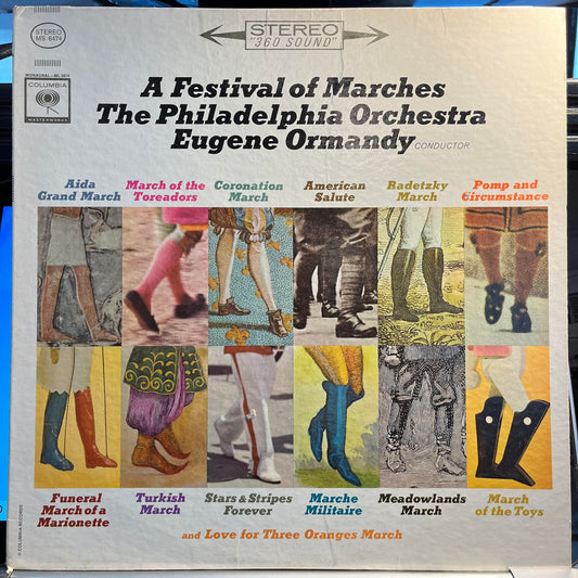 The Philadelphia Orchestra - A Festival Of Marches *STEREO* | Near Mint (NM) Excellent (EX) - CLASSICAL / USED *NEAR MINT*