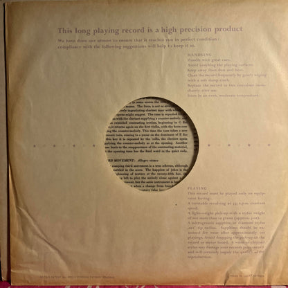Octet In F Major Opus 166 For Clarinet, Horn, Bassoon And Strings | Near Mint (NM) Excellent (EX)