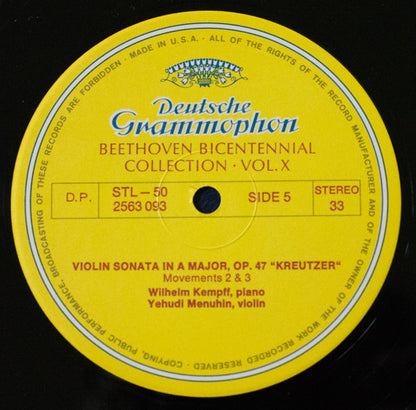 Ludwig Van Beethoven - Music For Violin And Cello Part 1 *BOX* | Near Mint (NM) Very Good Plus (VG+) - CLASSICAL / USED *NEAR MINT*