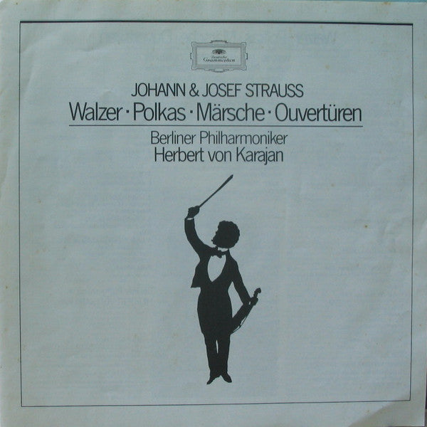 Berliner Philharmoniker - Johann & Josef Strauss Walzer•Polkas•Märsche•Ouvertüren *BOX* | Near Mint (NM) Excellent (EX) - CLASSICAL / USED *NEAR MINT*