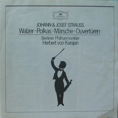 Berliner Philharmoniker - Johann & Josef Strauss Walzer•Polkas•Märsche•Ouvertüren *BOX* | Near Mint (NM) Excellent (EX) - CLASSICAL / USED *NEAR MINT*