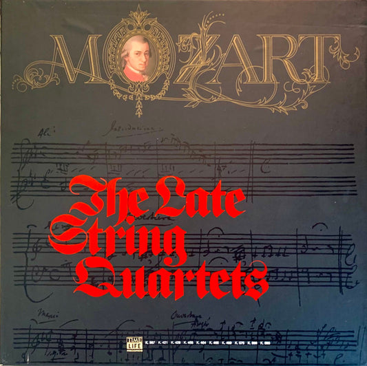 Wolfgang Amadeus Mozart The Late String Quartets *BOX* LP Near Mint (NM or M-) Very Good Plus (VG+)