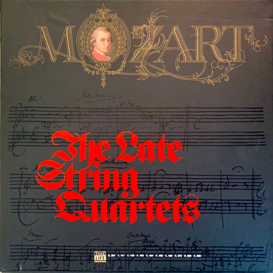 Wolfgang Amadeus Mozart - The Late String Quartets *BOX* | Near Mint (NM) Very Good Plus (VG+) - CLASSICAL / USED *NEAR MINT*