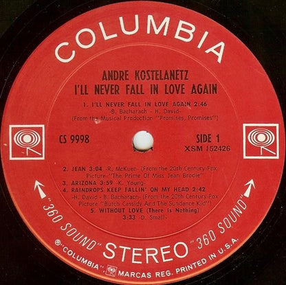 I'll Never Fall In Love Again | Near Mint (NM) Near Mint (NM) - CLASSICAL / USED *NEAR MINT*