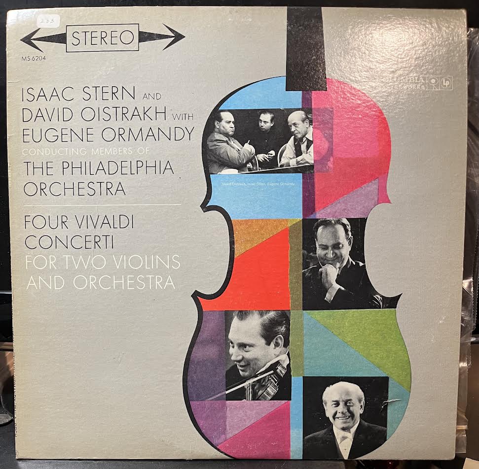 Four Vivaldi Concerti For Two Violins And Orchestra (VINYL) | Near Mint (NM) Excellent+ (EX+) - CLASSICAL / USED *NEAR MINT*