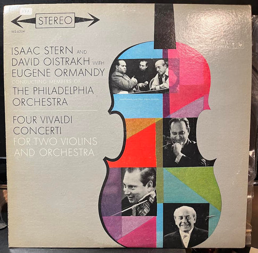 Four Vivaldi Concerti For Two Violins And Orchestra (VINYL) | Near Mint (NM) Excellent+ (EX+) - CLASSICAL / USED *NEAR MINT*