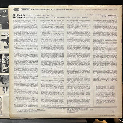 Symphony No.4 In D Minor, Op.120 / Symphony No.8 In F Major, Op.93 (VINYL) | Near Mint (NM) Excellent+ (EX+) - CLASSICAL / USED *NEAR MINT*