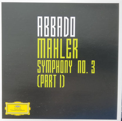 Gustav Mahler - Mahler - Abbado (CD BOXSET Deutsche Grammophon ‎– 00289 479 3204, Deutsche Grammophon ‎– 479 3204, Universal ‎– 479 3204) | NEW Near Mint (NM) Near Mint (NM) - CLASSICAL / USED *NEAR MINT*