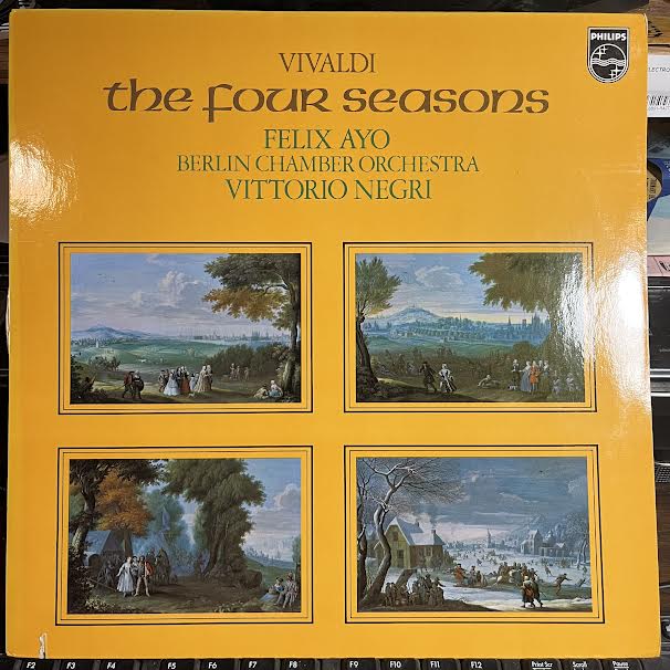 Die Vier Jahreszeiten = Le Quattro Stagioni (VINYL) | Near Mint (NM or M-) Excellent (EX) - CLASSICAL / USED *NEAR MINT*