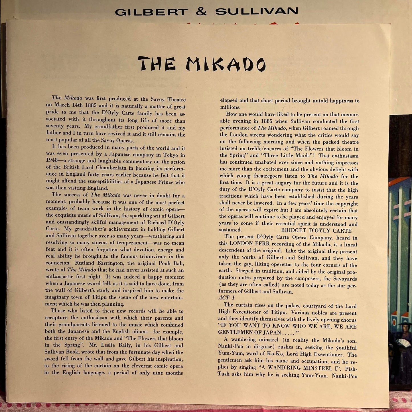 Gilbert & Sullivan - The Mikado *2XLP BOX* | Near Mint (NM) Near Mint (NM) - CLASSICAL / USED *NEAR MINT*