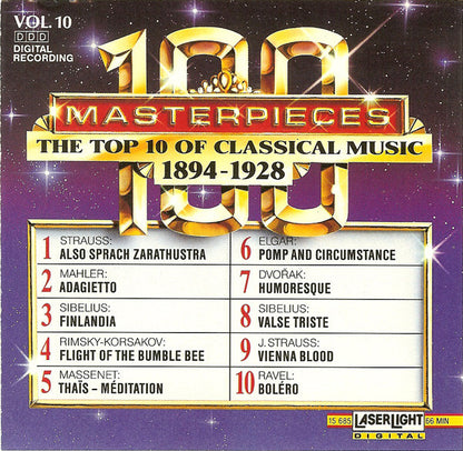 Various - The Top 100 Masterpieces Of Classical Music: 1685-1928 *10XCD BOX* | Near Mint (NM) Near Mint (NM) - CLASSICAL / USED *NEAR MINT*