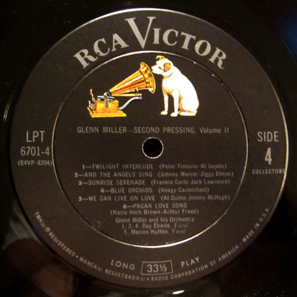 Glenn Miller And His Orchestra - Second Pressing, Volume Two | Near Mint (NM) Near Mint (NM) - JAZZ / USED *NEAR MINT*