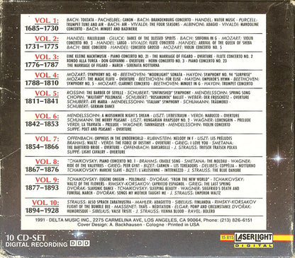 Various - The Top 100 Masterpieces Of Classical Music: 1685-1928 *10XCD BOX* | Near Mint (NM) Near Mint (NM) - CLASSICAL / USED *NEAR MINT*