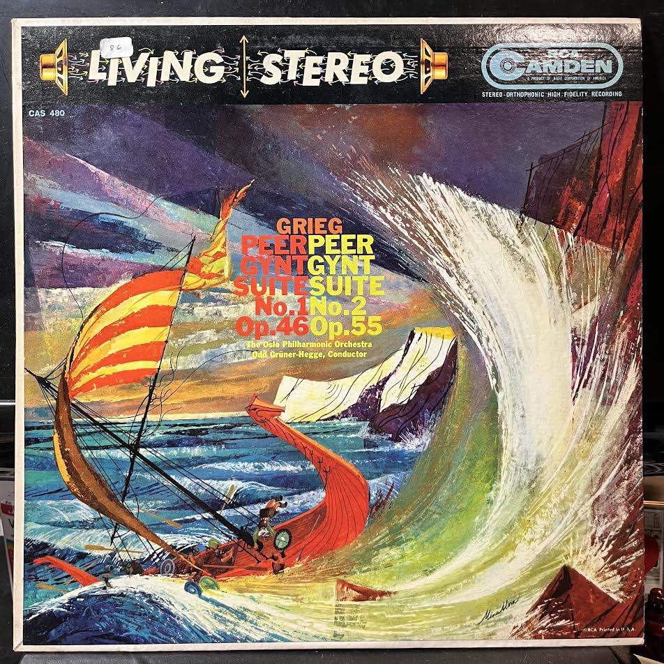 Peer Gynt Suites, Nos. 1 And 2 (VINYL) | Near Mint (NM) Excellent+ (EX+) - CLASSICAL / USED *NEAR MINT*