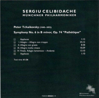 Symphony No. 6 In B Minor, Op. 74 "Pathétique" (CD) | Near Mint (NM) Near Mint (NM) - CLASSICAL / USED *NEAR MINT*