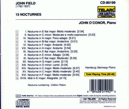 15 Nocturnes (CD) | Near Mint (NM) Near Mint (NM) - CLASSICAL / USED *NEAR MINT*
