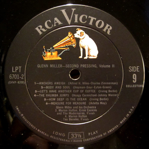 Glenn Miller And His Orchestra - Second Pressing, Volume Two | Near Mint (NM) Near Mint (NM) - JAZZ / USED *NEAR MINT*