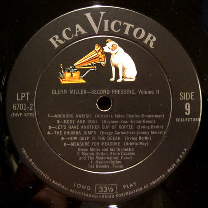 Glenn Miller And His Orchestra - Second Pressing, Volume Two | Near Mint (NM) Near Mint (NM) - JAZZ / USED *NEAR MINT*