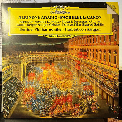 Albinoni: Adagio, Pachelbel: Canon (VINYL) | Near Mint (NM) Excellent+ (EX+) - CLASSICAL / USED *NEAR MINT*