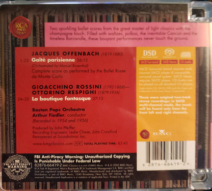 Jacques Offenbach - Offenbach - Gaite Parisienne, Rossini-Respighi - La Boutique Fantasque | Near Mint (NM) Near Mint (NM) - CLASSICAL / USED *NEAR MINT*