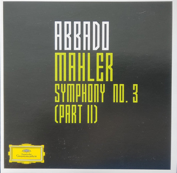 Gustav Mahler - Mahler - Abbado (CD BOXSET Deutsche Grammophon ‎– 00289 479 3204, Deutsche Grammophon ‎– 479 3204, Universal ‎– 479 3204) | NEW Near Mint (NM) Near Mint (NM) - CLASSICAL / USED *NEAR MINT*
