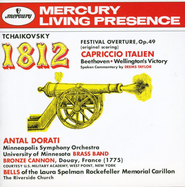 1812 Festival Overture, Op. 49 - Capriccio Italien - Wellington's Victory (CD) | Near Mint (NM) Near Mint (NM) - CLASSICAL / USED *NEAR MINT*