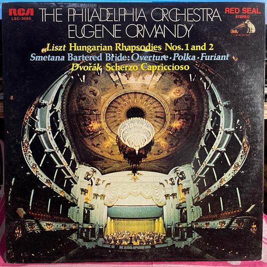 Hungarian Rhapsodies Nos. 1 And 2, Bartered Bride: Overture *STEREO/RED SEAL* | Near Mint (NM) Excellent (EX)