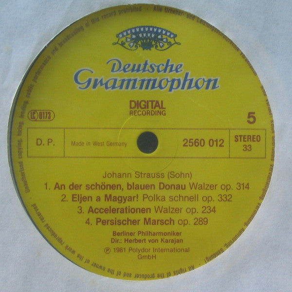 Berliner Philharmoniker - Johann & Josef Strauss Walzer•Polkas•Märsche•Ouvertüren *BOX* | Near Mint (NM) Excellent (EX) - CLASSICAL / USED *NEAR MINT*
