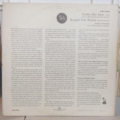 Feste Romane / Háry János Suite (VINYL) | Near Mint (NM or M-) Very Good Plus (VG+) - CLASSICAL / USED *NEAR MINT*