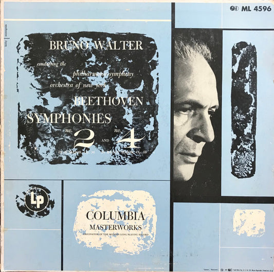 Ludwig van Beethoven - Symphonies No 2 In D Major, Op. 36 And No 4 In B-Flat Major, Op. 60 | Near Mint (NM) Excellent (EX) - CLASSICAL / USED *NEAR MINT*