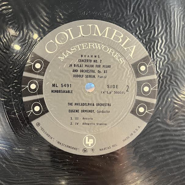 Piano Concerto No. 2 In B Flat Major (VINYL) | Near Mint (NM or M-) Very Good Plus (VG+) - CLASSICAL / USED *NEAR MINT*