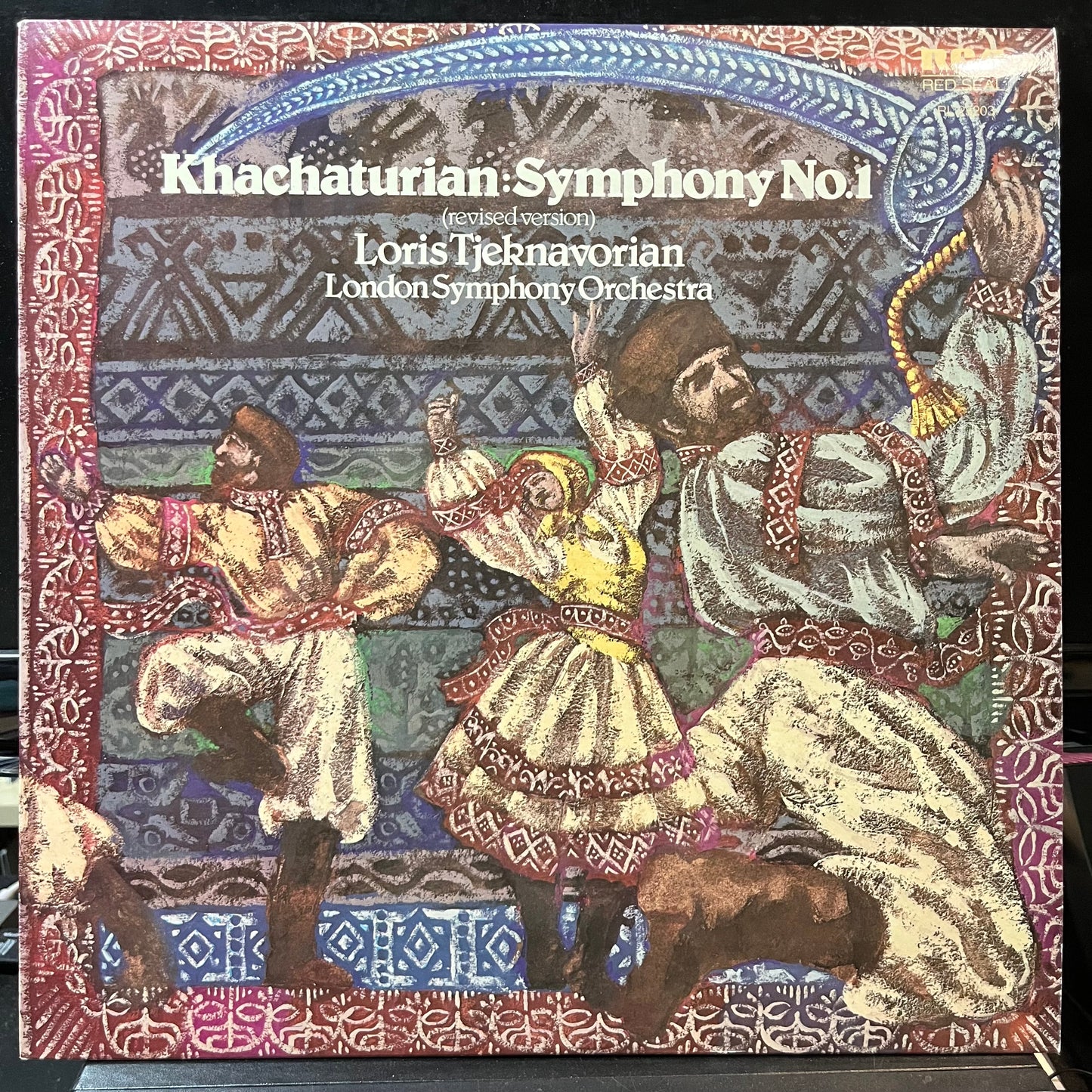 Khachaturian* - Loris Tjeknavorian, London Symphon - Symphony No. 1 (Revised Version)(VINYL LP RCA RED SEAL RL25203 1979) | Near Mint (NM or M-) Near Mint (NM) - CLASSICAL / USED *NEAR MINT*