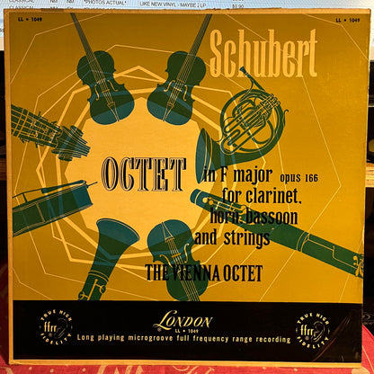 Octet In F Major Opus 166 For Clarinet, Horn, Bassoon And Strings | Near Mint (NM) Excellent (EX)