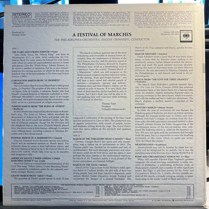 The Philadelphia Orchestra - A Festival Of Marches *STEREO* | Near Mint (NM) Excellent (EX) - CLASSICAL / USED *NEAR MINT*