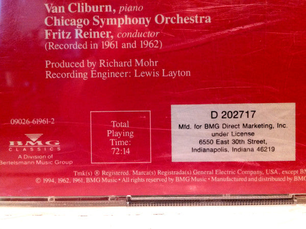 Piano Concerto No. 2 / Piano Concerto No. 5 "Emperor" (2xCD) | Near Mint (NM) Near Mint (NM) - CLASSICAL / USED *NEAR MINT*