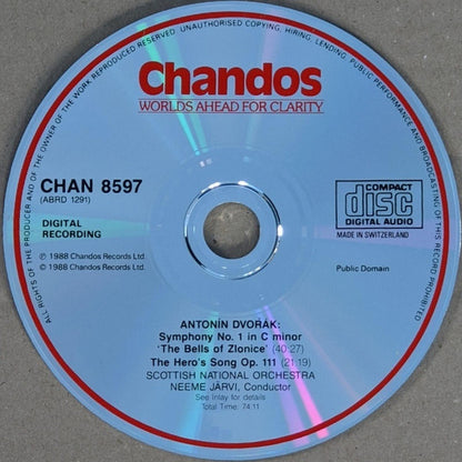Symphony No. 1 ' The Bells Of Zlonice' - The Hero's Song Symphonic Poem Op. 111 (CD) | Near Mint (NM) Near Mint (NM) - CLASSICAL / USED *NEAR MINT*