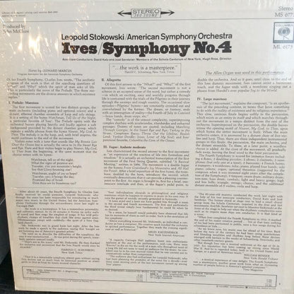 Symphony No. 4 (VINYL) | Near Mint (NM or M-) Near Mint (NM or M-) - CLASSICAL / USED *NEAR MINT*