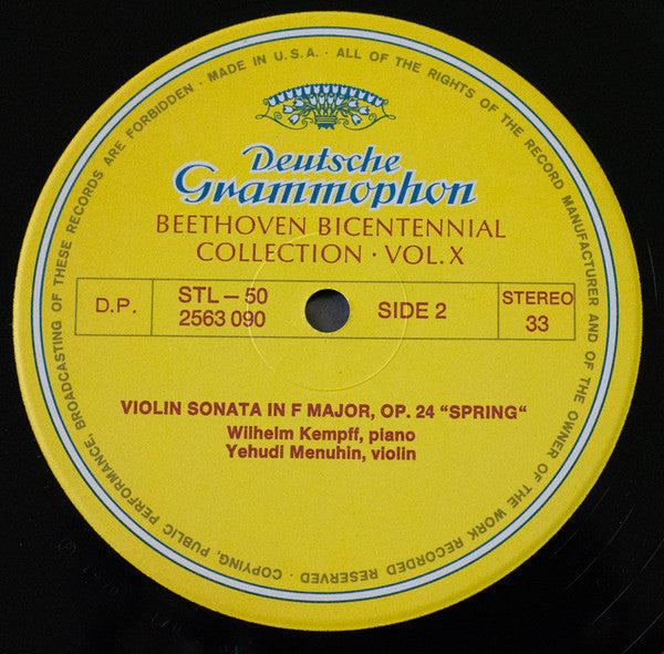 Ludwig Van Beethoven - Music For Violin And Cello Part 1 *BOX* | Near Mint (NM) Very Good Plus (VG+) - CLASSICAL / USED *NEAR MINT*