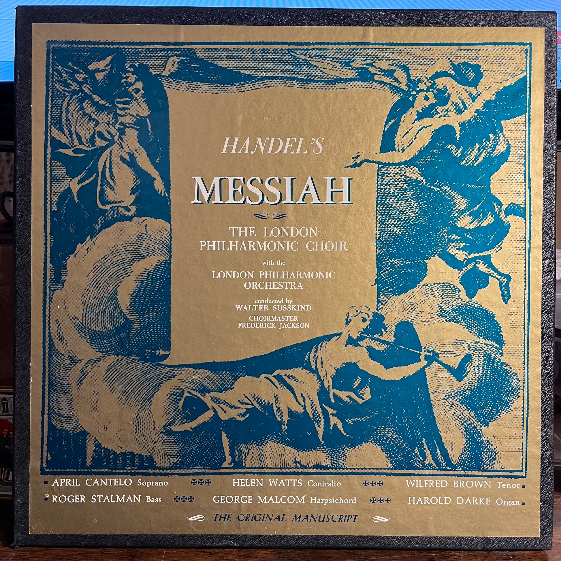 Georg Friedrich Händel - Handel's Messiah (The Original Manuscript) | Near Mint (NM) Near Mint (NM) - CLASSICAL / USED *NEAR MINT*