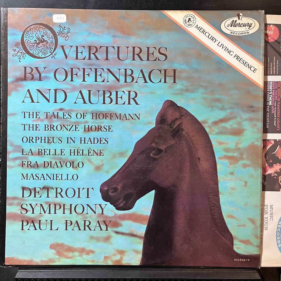 Overtures By Offenbach & Auber (VINYL) | Near Mint (NM or M-) Excellent (EX) - CLASSICAL / USED *NEAR MINT*