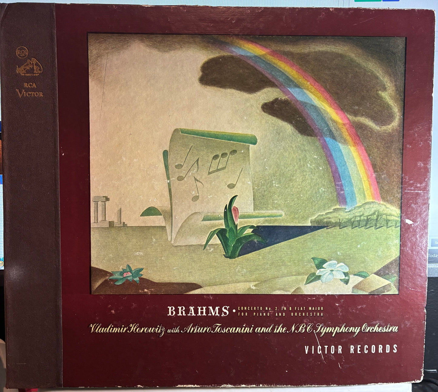 Concerto No. 2, In B Flat Major For Piano And Orchestra, Op. 83 (6x SHELLAC *78RPM*) | Near Mint (NM or M-) Very Good Plus (VG+) - CLASSICAL / USED *NEAR MINT*