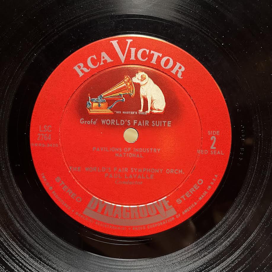 World's Fair Suite (The Official Recording) (VINYL) | Near Mint (NM) Excellent+ (EX+) - CLASSICAL / USED *NEAR MINT*