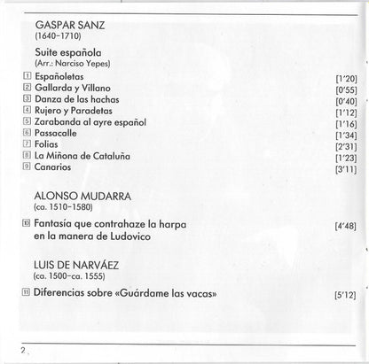 Guitarra Española (CD) | Near Mint (NM) Near Mint (NM) - CLASSICAL / USED *NEAR MINT*
