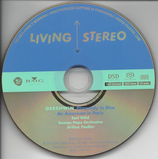 Rhapsody In Blue *SACD* | Near Mint (NM) Near Mint (NM)